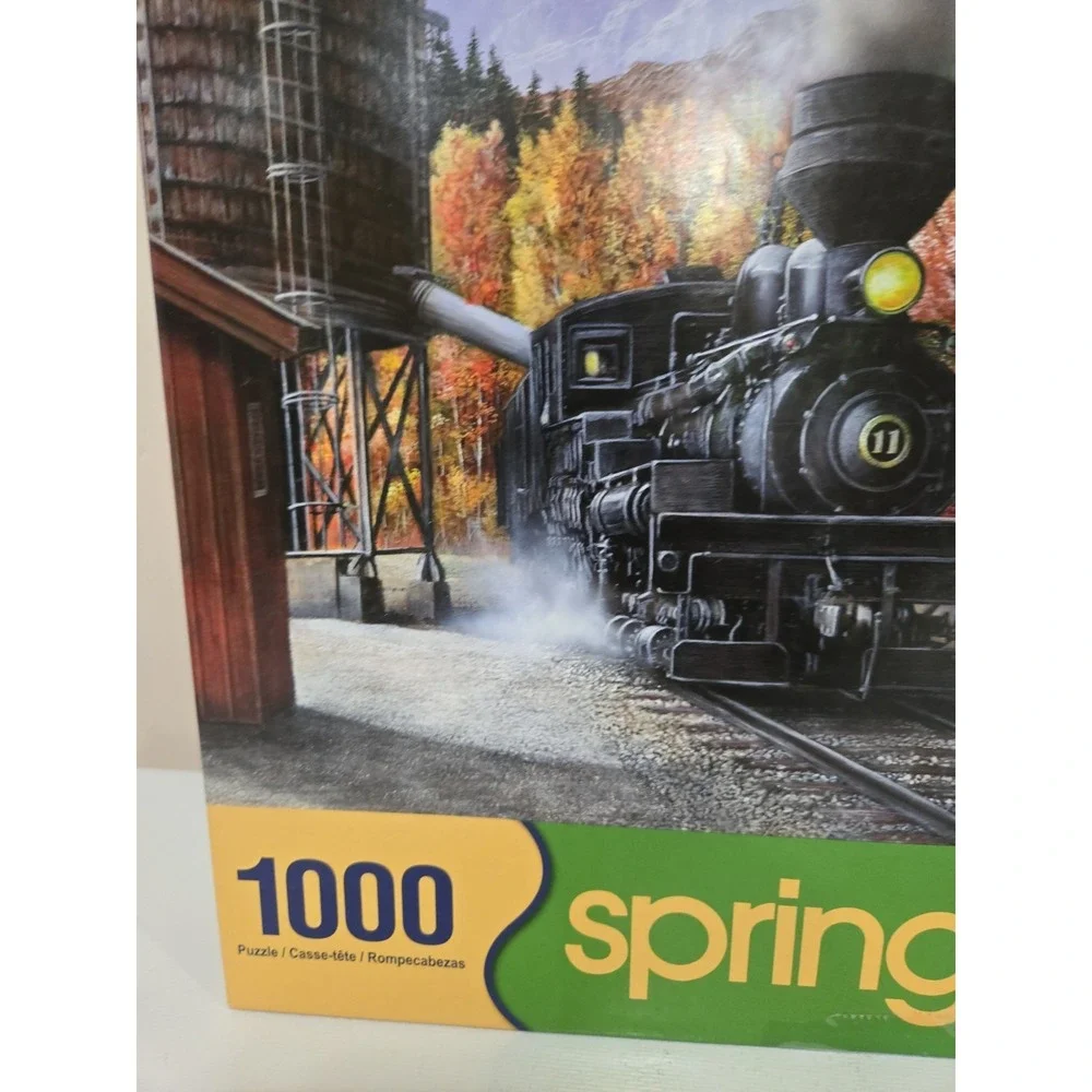 Springbok 1000 Piece Jigsaw Puzzle - Mountain Express (24